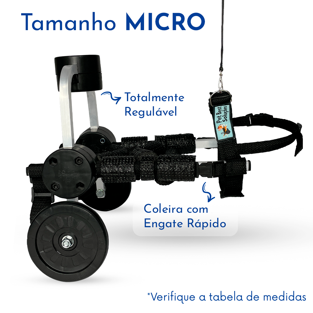 Cadeira De 2 Rodas Micro - Imagem 2