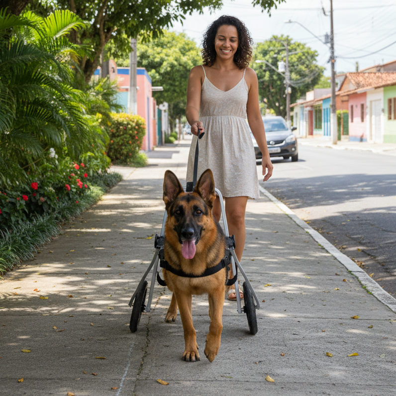 Cadeira De 2 Rodas XG - Imagem 9