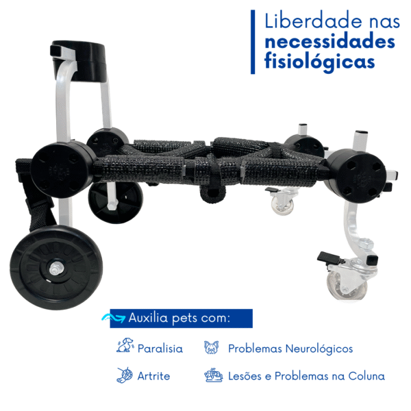 Cadeira De 4 Rodas PP - Imagem 3