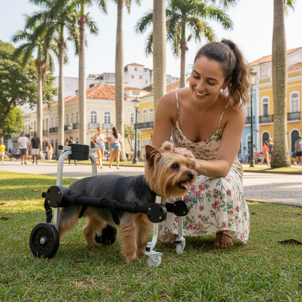 Cadeira De 4 Rodas PP - Imagem 5