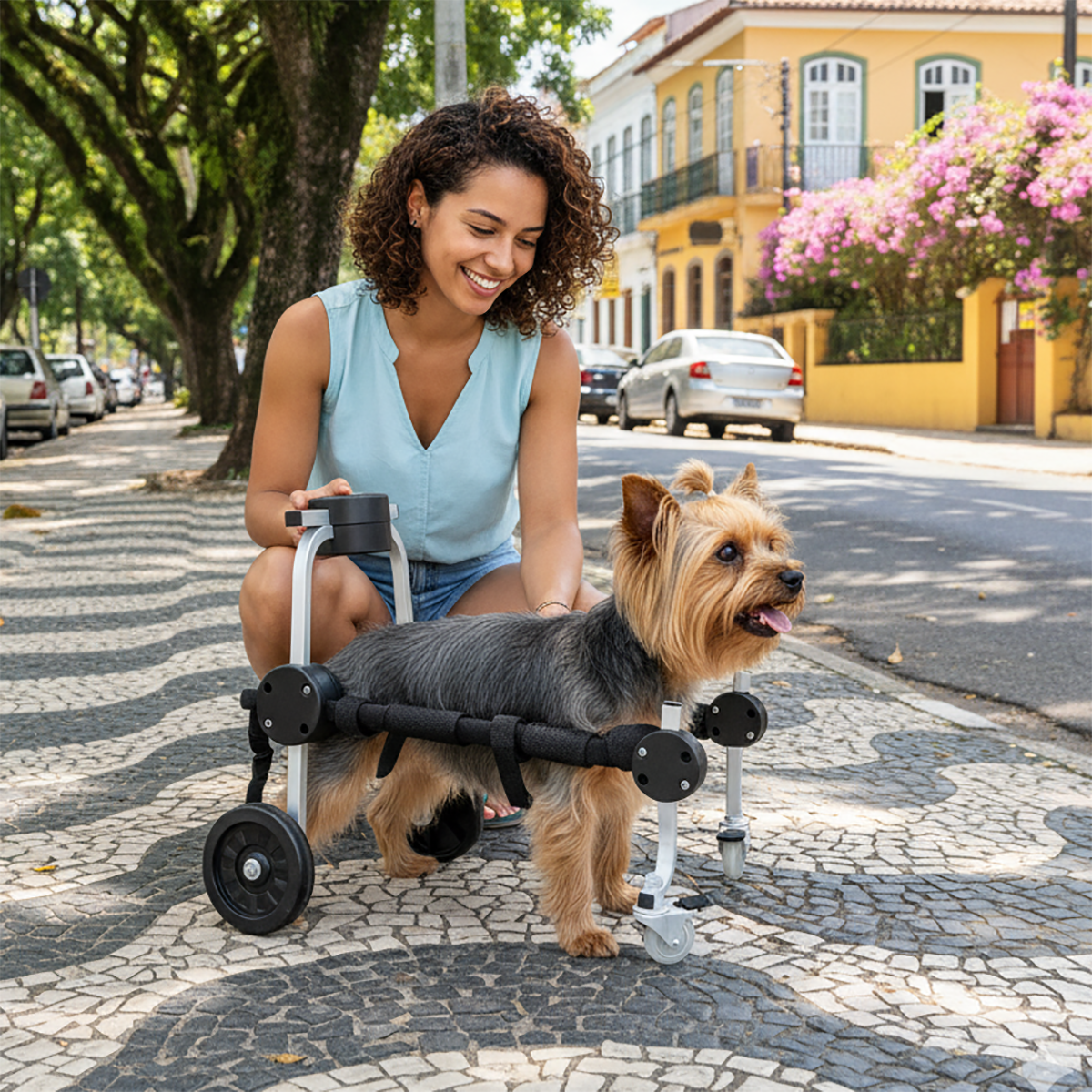 Cadeira De 4 Rodas PP - Imagem 3