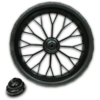 Roda Aro 12" Refil para Cadeira de 2 Rodas